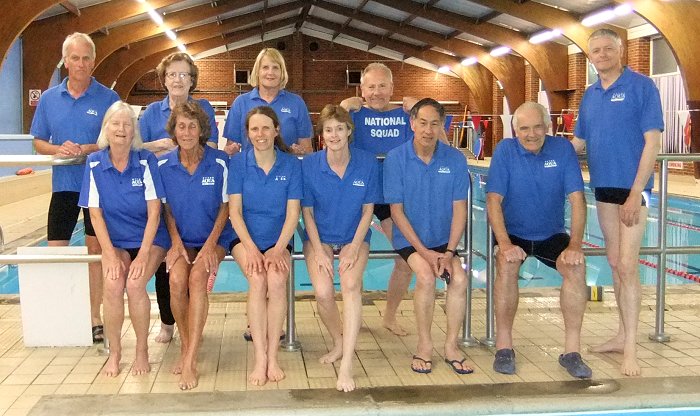 Hythe Aqua Masters travelled to the Kent Masters Swimming Championships recently with a slightly larger team than in 2017 